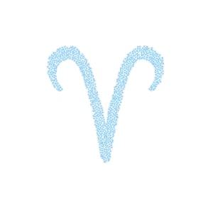 おひつじ座のシンボル