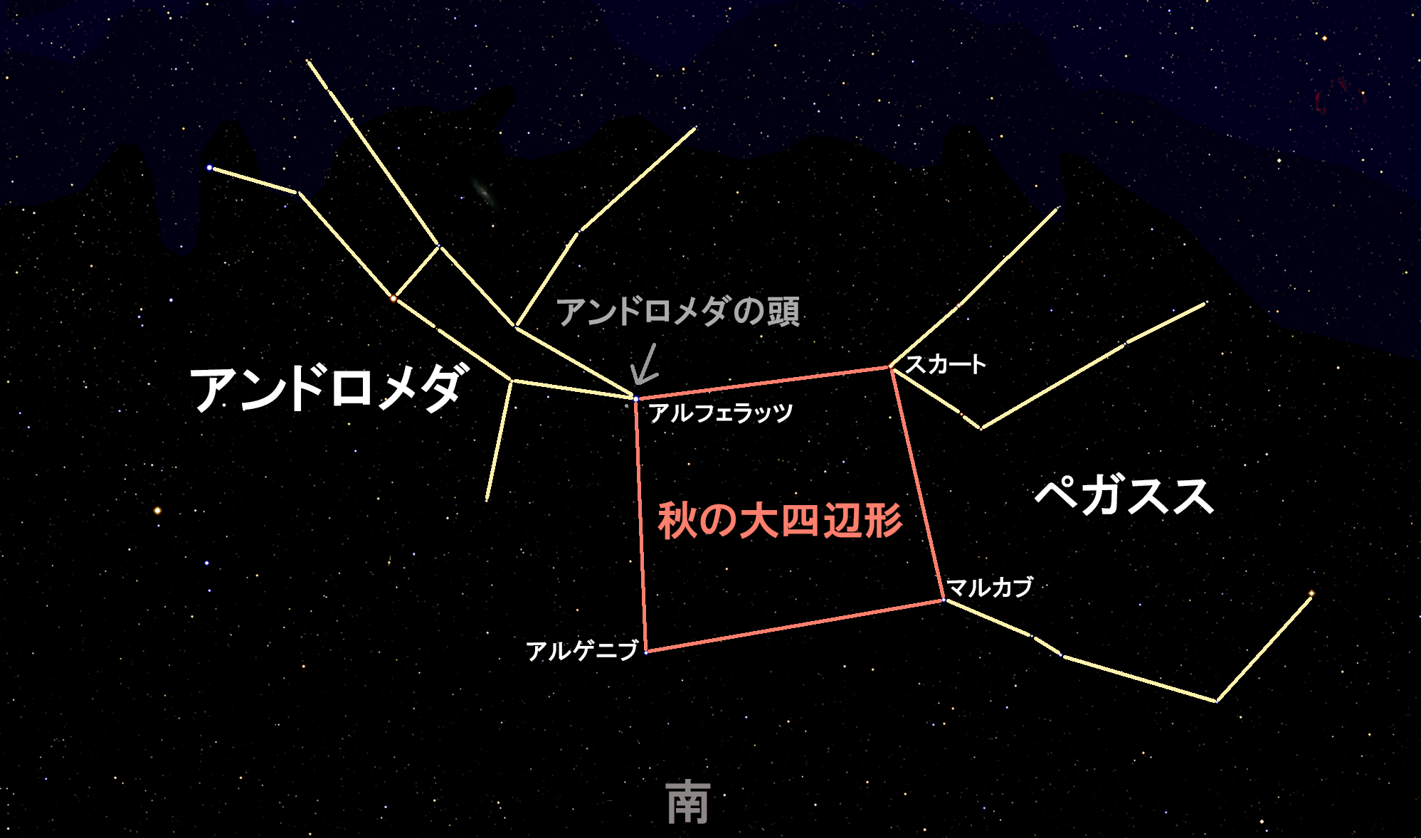 アンドロメダ座 アンドロメダ大銀河で知られる星座 ステラルーム