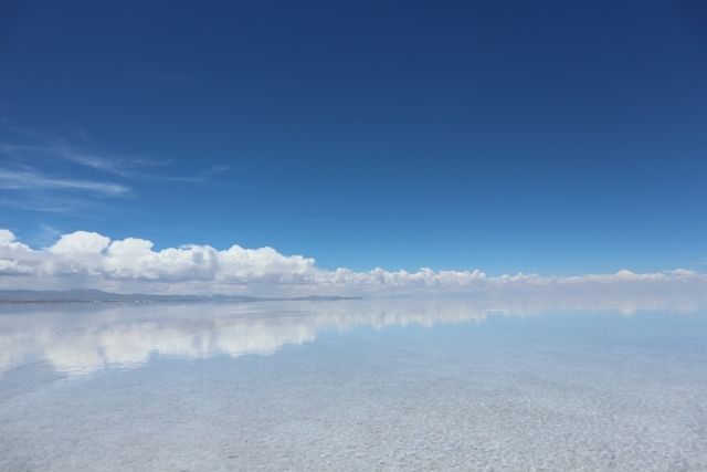 ウユニ塩湖の写真